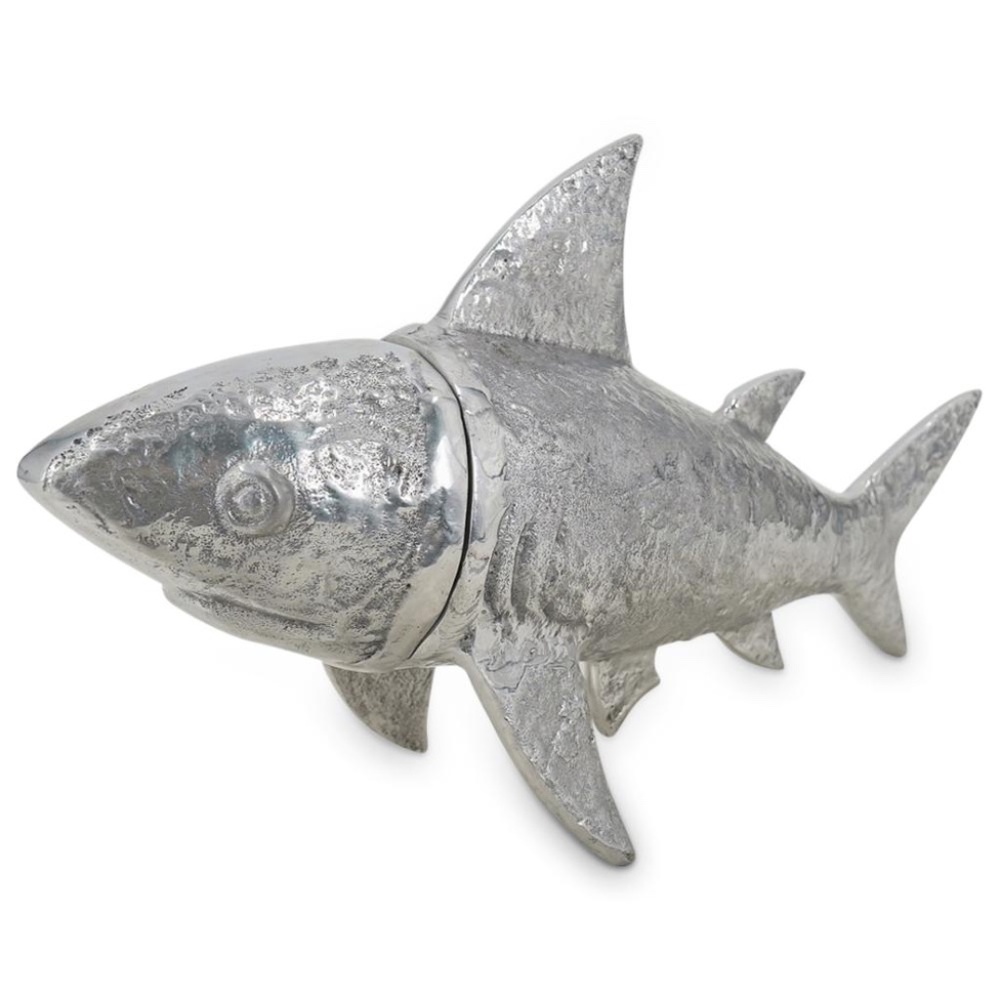 Vintage Shark Cocktail Shaker